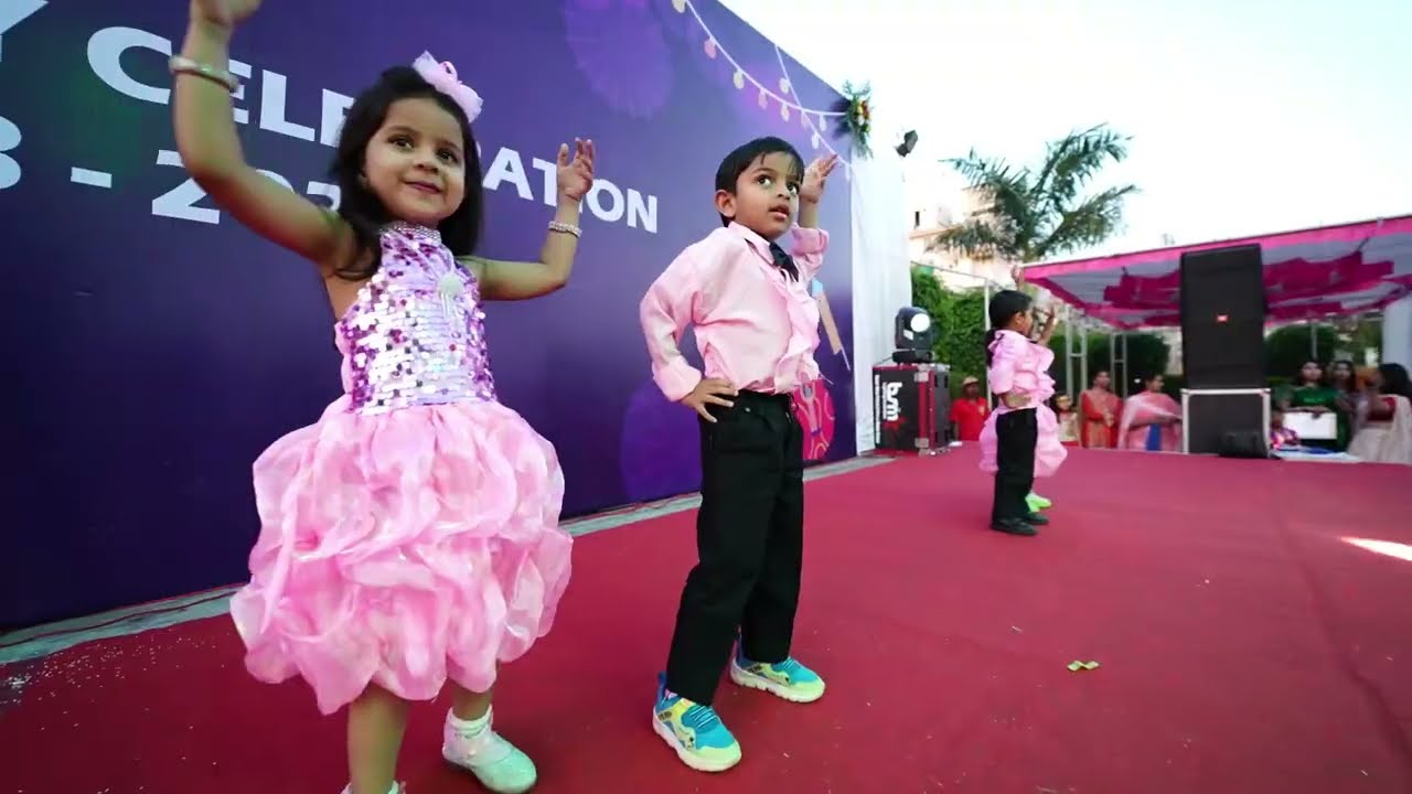 Couple Dance | Nursery Students | Annual Function 2024 | American School Dahod