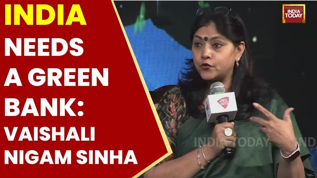 Vaishali Nigam Sinha: India Needs A Green Bank To Manage Risk & Attract Global Finance | India Today