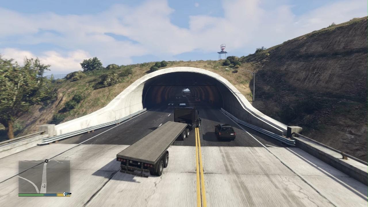 Grand Theft Auto V Truck rampage #2