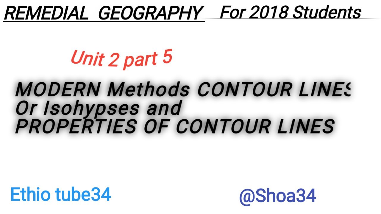 Remedial Geography unit 2 Part 5