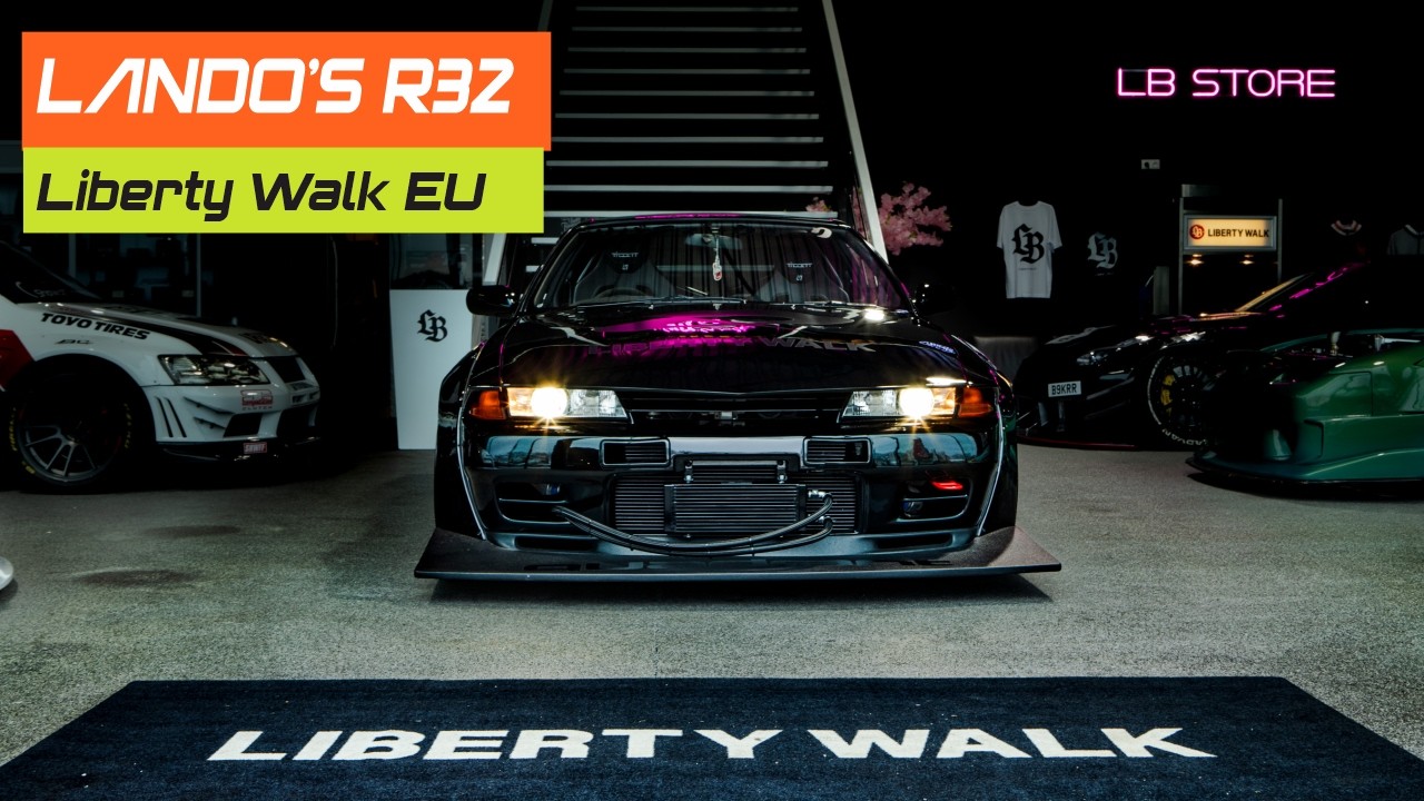 Inside Liberty Walk EU… Lando Norris’ R32 GTR Is INSANE
