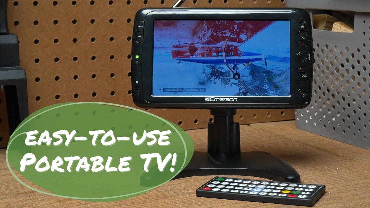 Meet Your New Travel Companion, Our Easy-to-Use Portable TV!