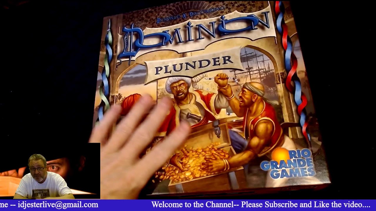 Live Open The Box DOMINION PLUNDER 15TH Expansion