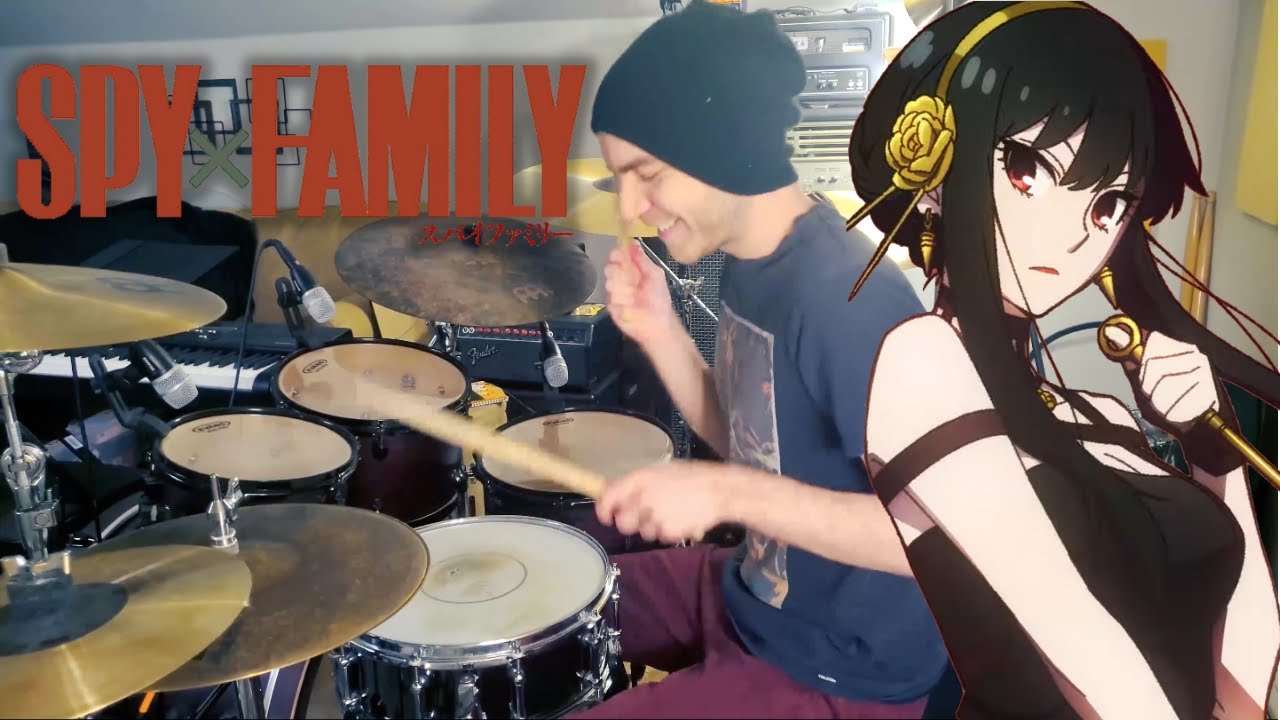 SPY x FAMILY Ending Full - Gen Hoshino (星野源) - Comedy (喜劇)  - Drum Cover (叩いてみた)