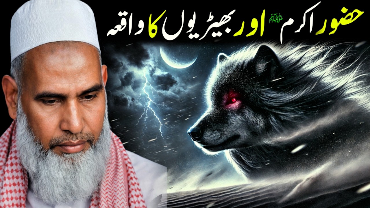 Huzoor Akram Sallallahu Alaihi Wasallam Aur Bhediyon Ka WaqiaMaulana Hanif Multani Bayan