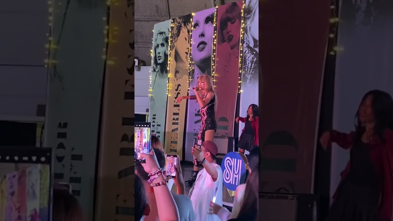 TAYLOR SHEESH at SM NORTH EDSA SKYDOME || The Tortured Poets Department Listening Party
