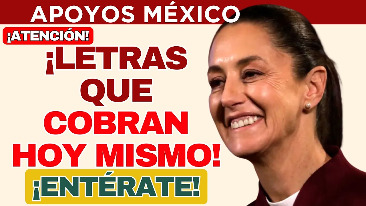 📅 Pensión Bienestar 2026: Hoy es un día DE PAGA para estas letras 💰