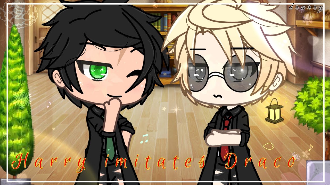Harry imitates Draco |Drarry| Gachalife