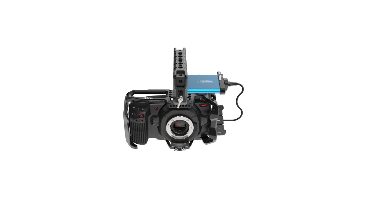 8Sinn camera accessories for Blackmagic Pocket Cinema Camera 4K