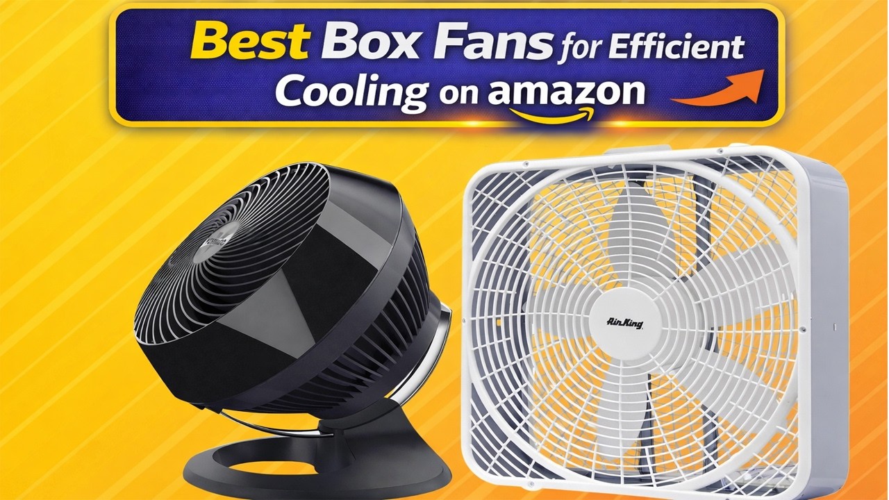 Лучшие коробчатые вентиляторы для эффективного охлаждения на Amazon