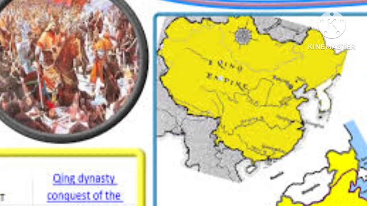 Qing conquest of Ming. 3 Minutes history