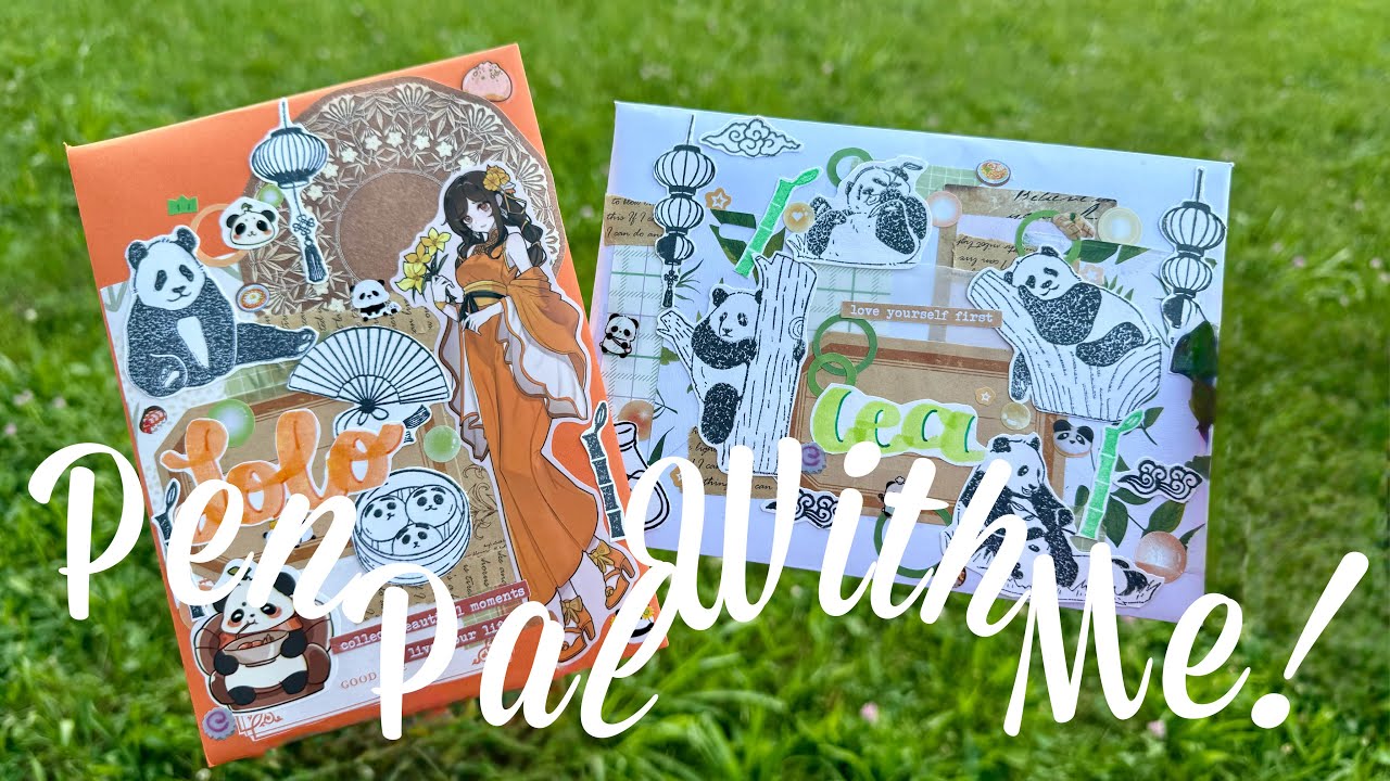 Pen Pal With Me 19 // Panda Theme ʕ´•ᴥ•`ʔ
