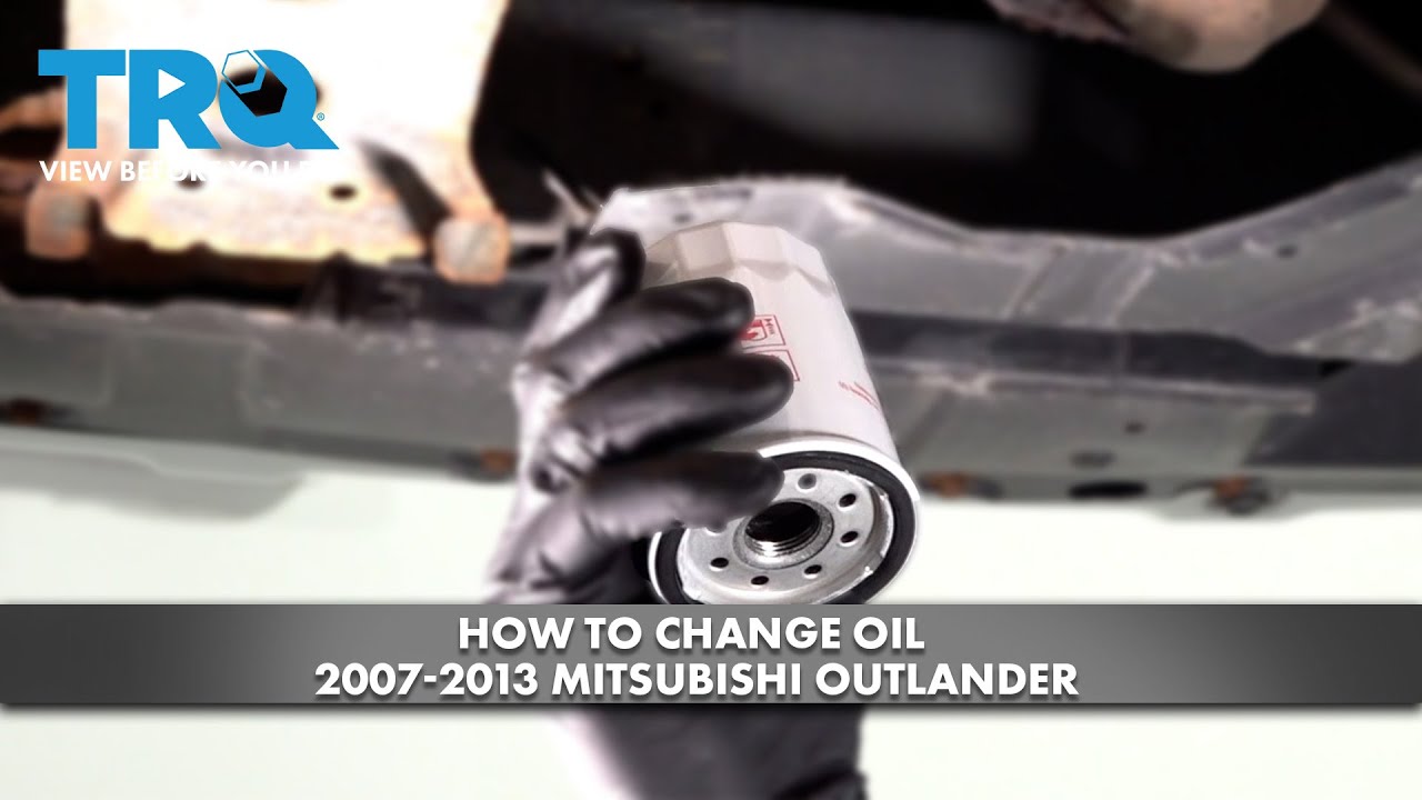 How to Change Oil 2007-2013 Mitsubishi Outlander