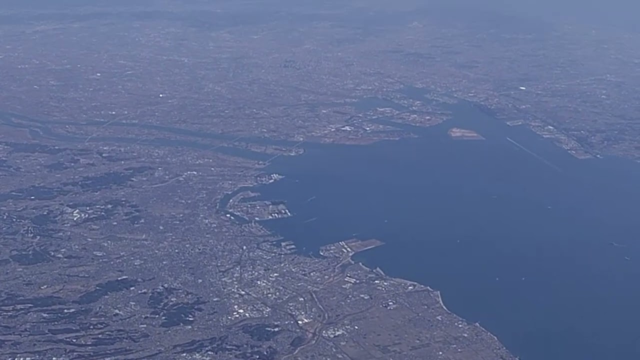 高松から成田 空中散歩