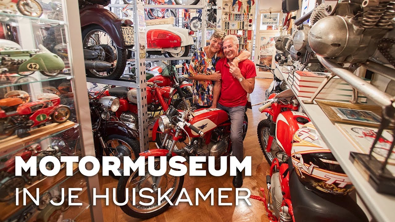 Motormuseum in je huiskamer