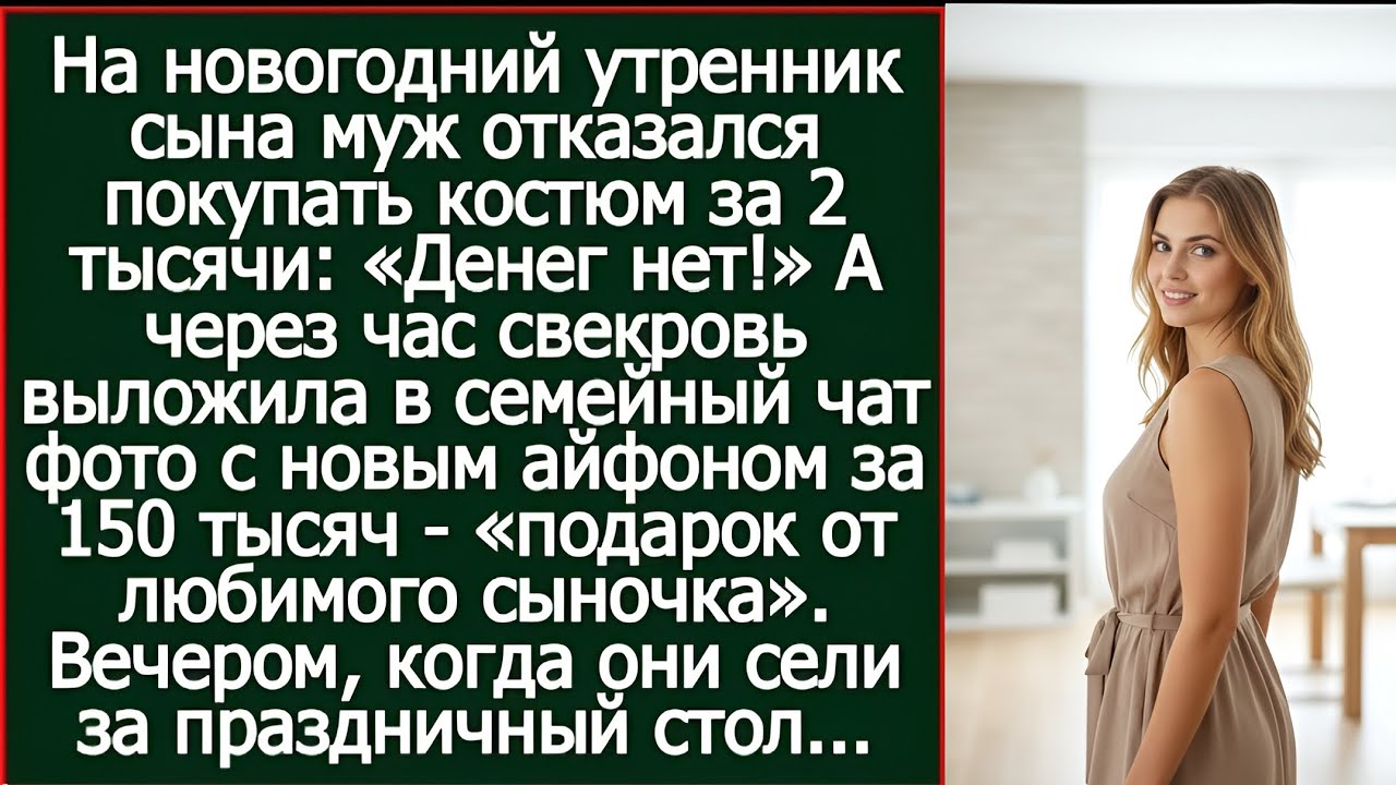 💔 “Деньги нет!” — а на маму он потратил 150,000 на iPhone 😡 #реальнаядрама