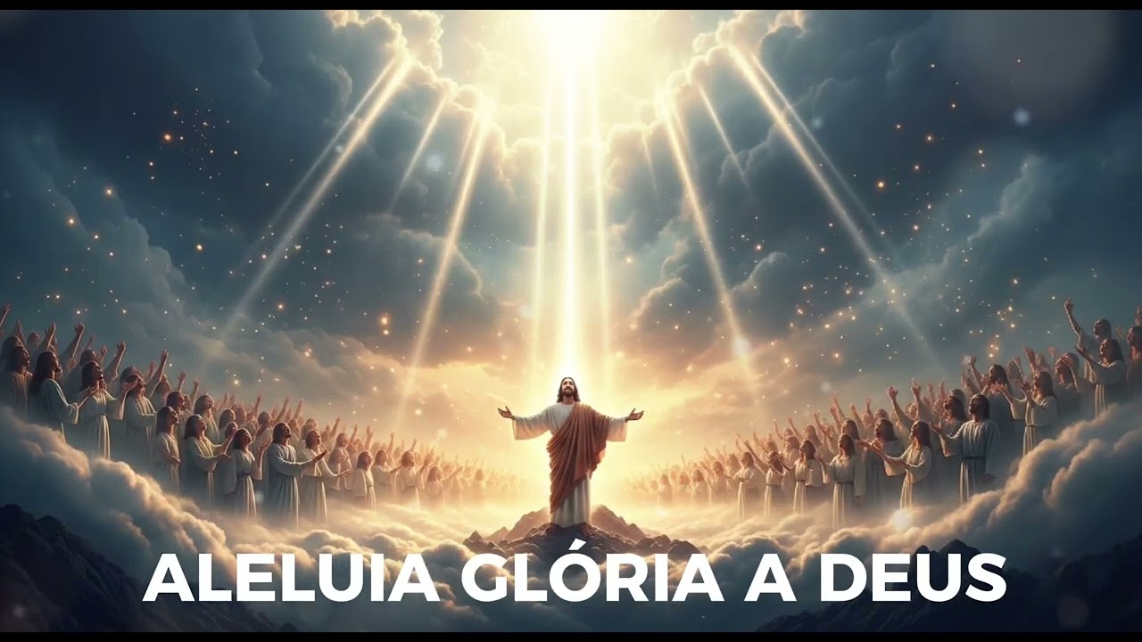 ALELUIA, GLÓRIA A DEUS 🙌 | Louvor Coral Épico de Adoração
