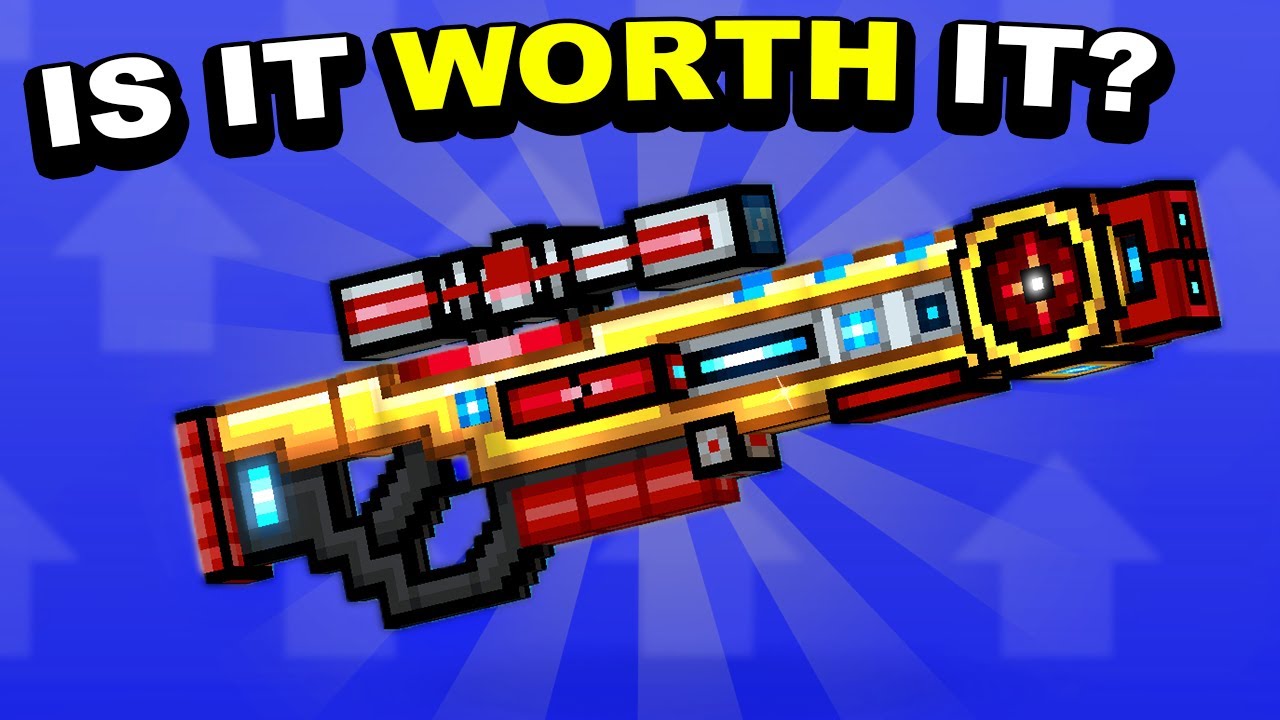 Стоит ли гриндить снайпера турнира по лазерному лучу победителя? (Pixel Gun 3D)