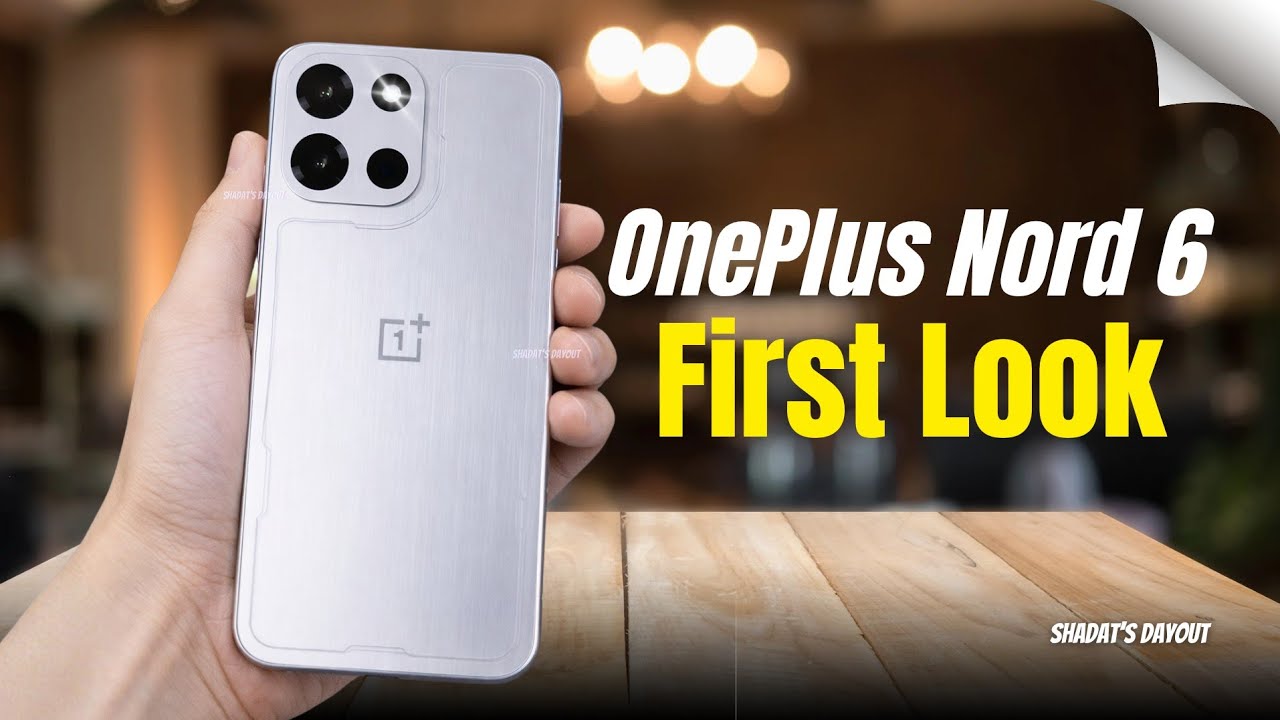 OnePlus Nord 6 First Look - IT's finally HERE