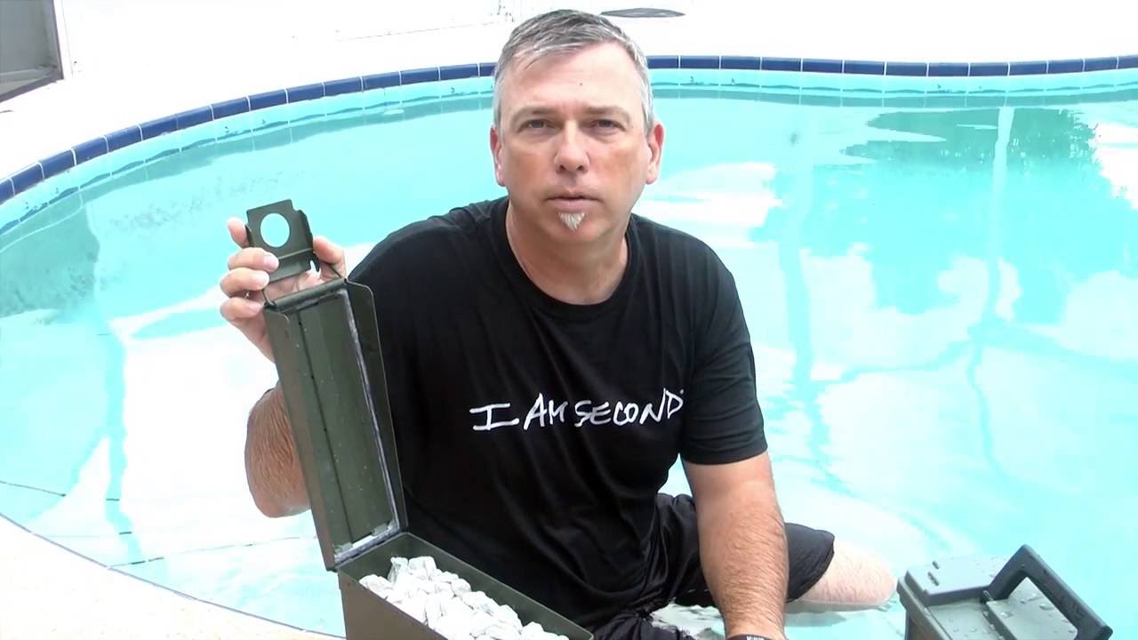 Long-Term Ammo Storage - Metal vs Plastic Ammo Cans Water Test