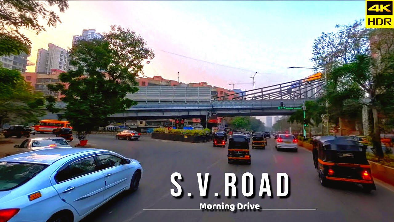Borivali to Bandra SV Road Drive | Passing All Western Railway Stations | Mumbai