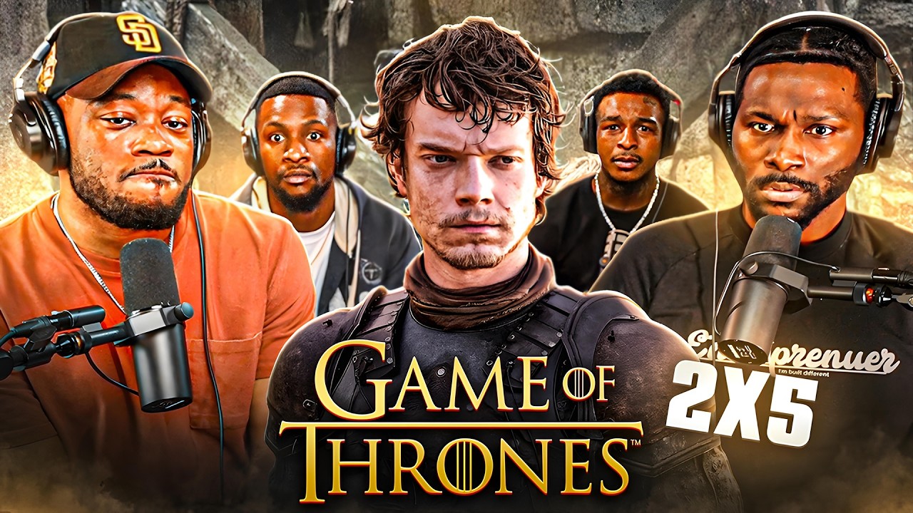 GAME OF THRONES GROUP REACTION w/ FIRST TIME WATCHERS 2X5 
