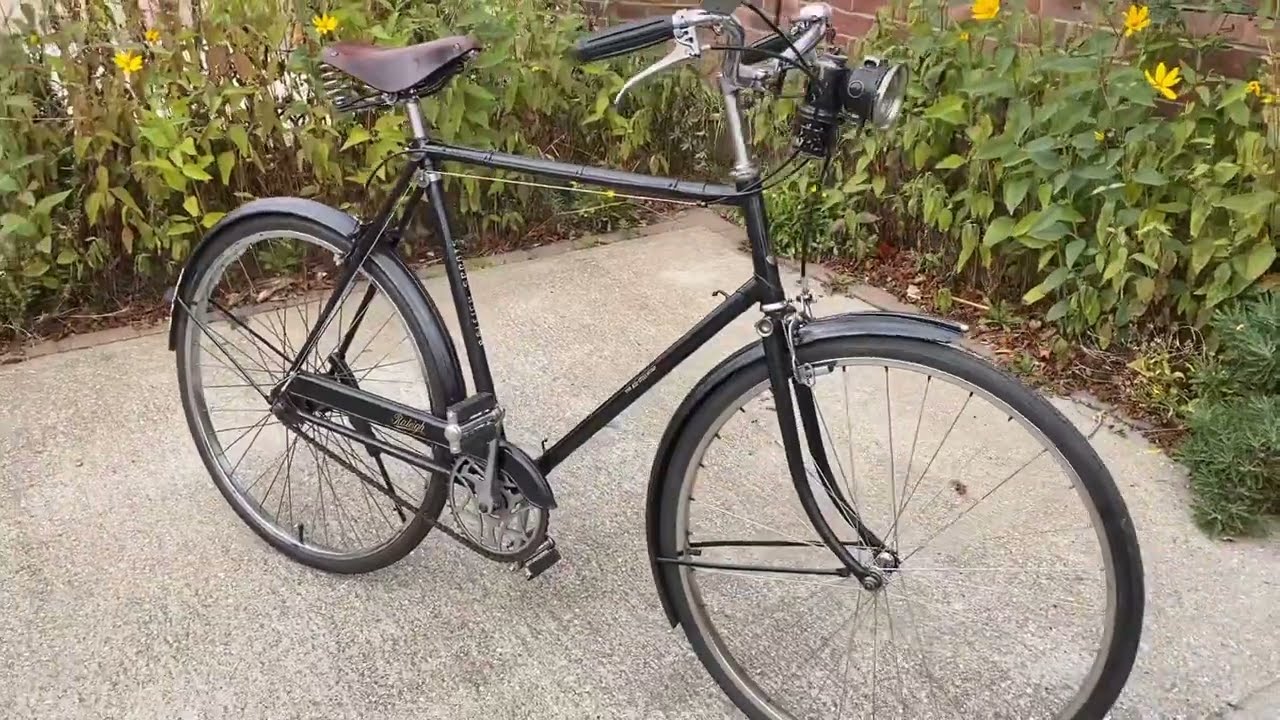 1947 Raleigh Sports Light Roadster Bicycle - One Year on