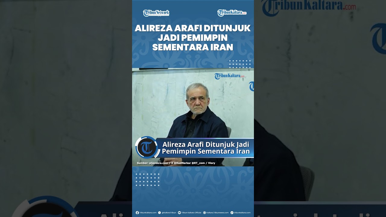 Alireza Arafi Officially Appointed as Iran's Transitional Leader After Khamenei's Death in US-Isr...