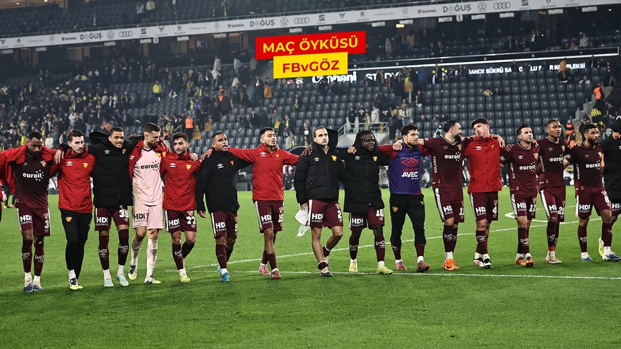 🎥 #MaçÖyküsü | Fenerbahçe 1-1 Göztepe'miz