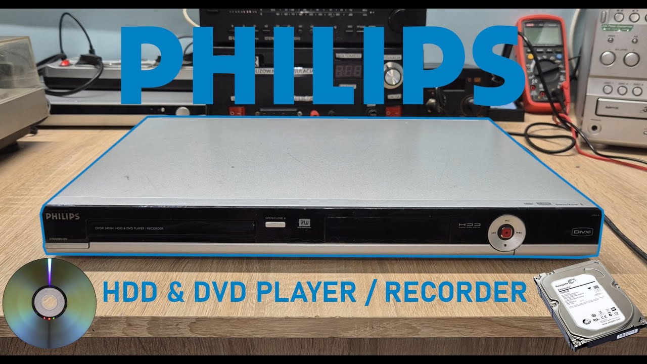 Nagrywarka Combo Philips HDD & DVD Recorder DVDR3450H - dysk twardy i płyta - wstępny test
