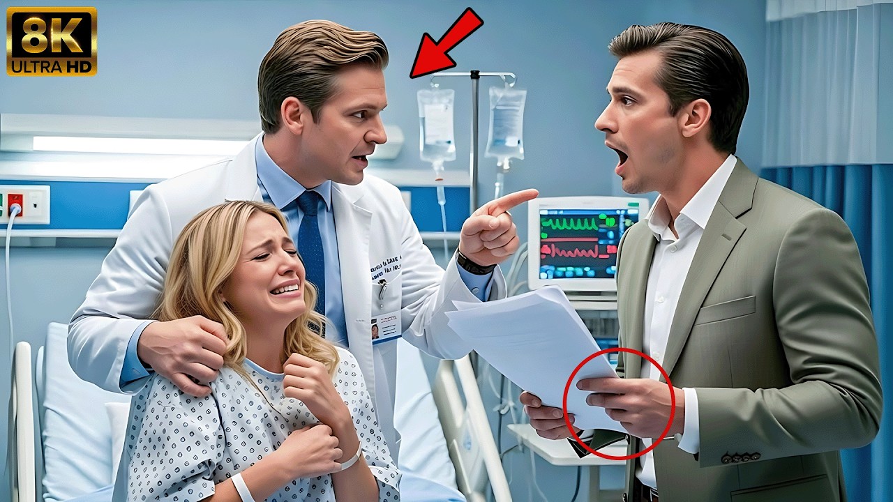 He Forced His Hospitalized Wife to Sign—Until the Billionaire Doctor Called Her “Sister”