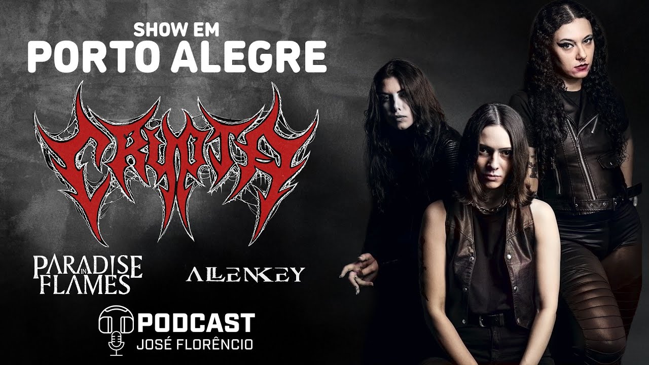 CRYPTA RETORNA A PORTO ALEGRE #deathmetal #metalnacional