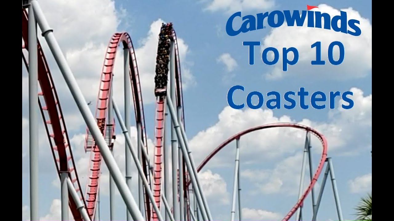 CAROWINDS TOP 10 COASTERS - 2020