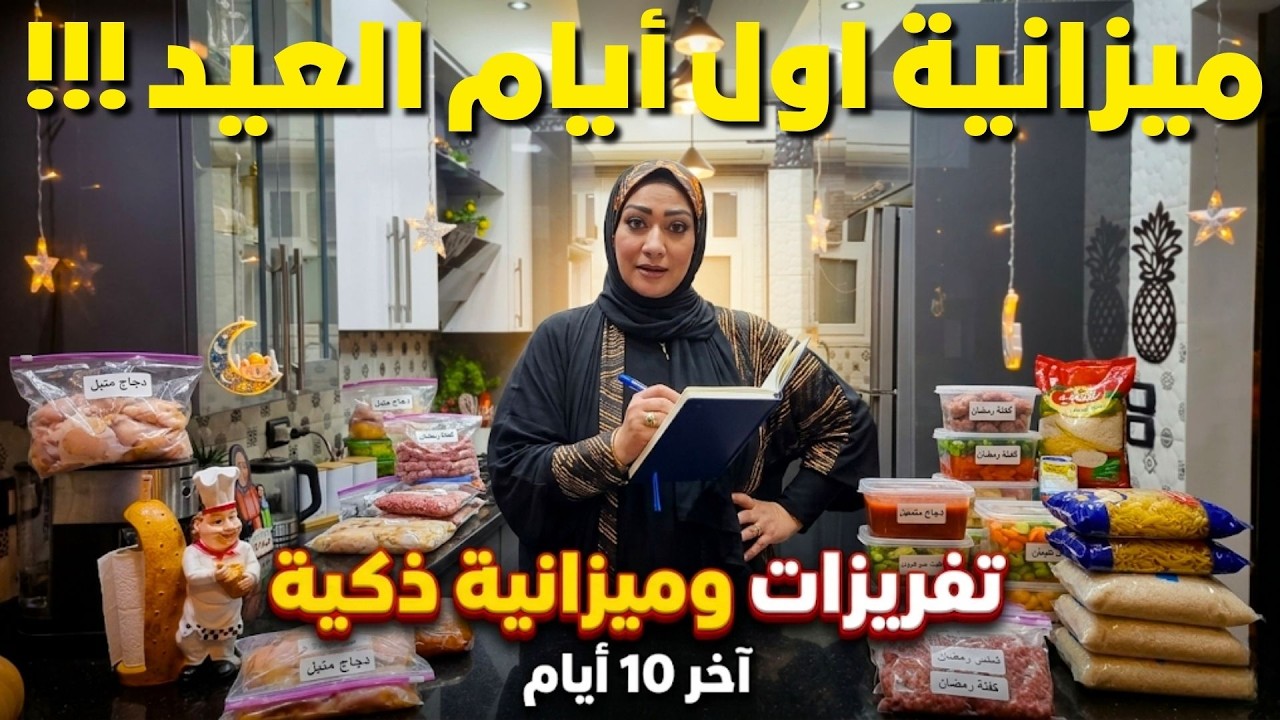 ميزانية 1000 جنيه توفير رمضان👌أكلات رمضان الاقتصادية بألف جنيه فقط 💛 نوفر للعيد ونملي البيت خير 🍀