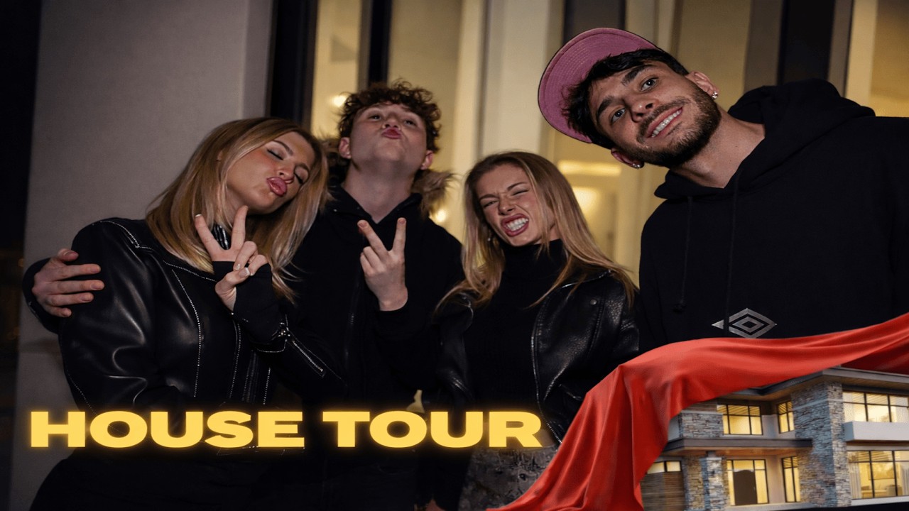 🏡 HOUSE TOUR della NUOVA CASA del ROSSO Con Tomas,King Ash,Virginia & Erika
