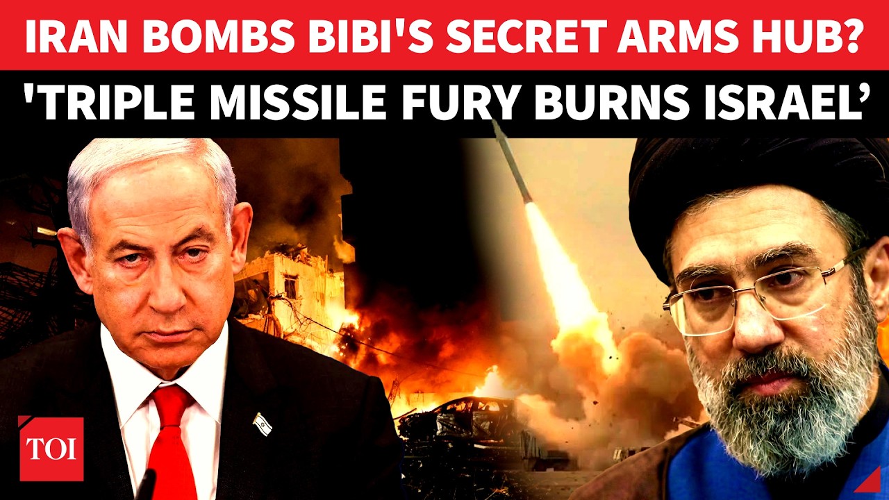 ‘ISRAEL’S SECRET ARMS HUB BOMBED’: Iran Launches Triple Missile Attack, 'Hits' US Troops' Meet Point