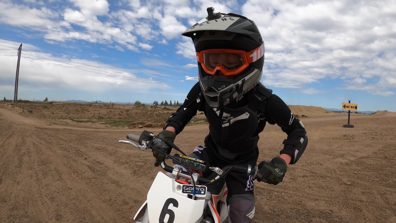Grayson and Graham - Kids on Dirt Bikes [KTM50SX and Yamaha PW50]