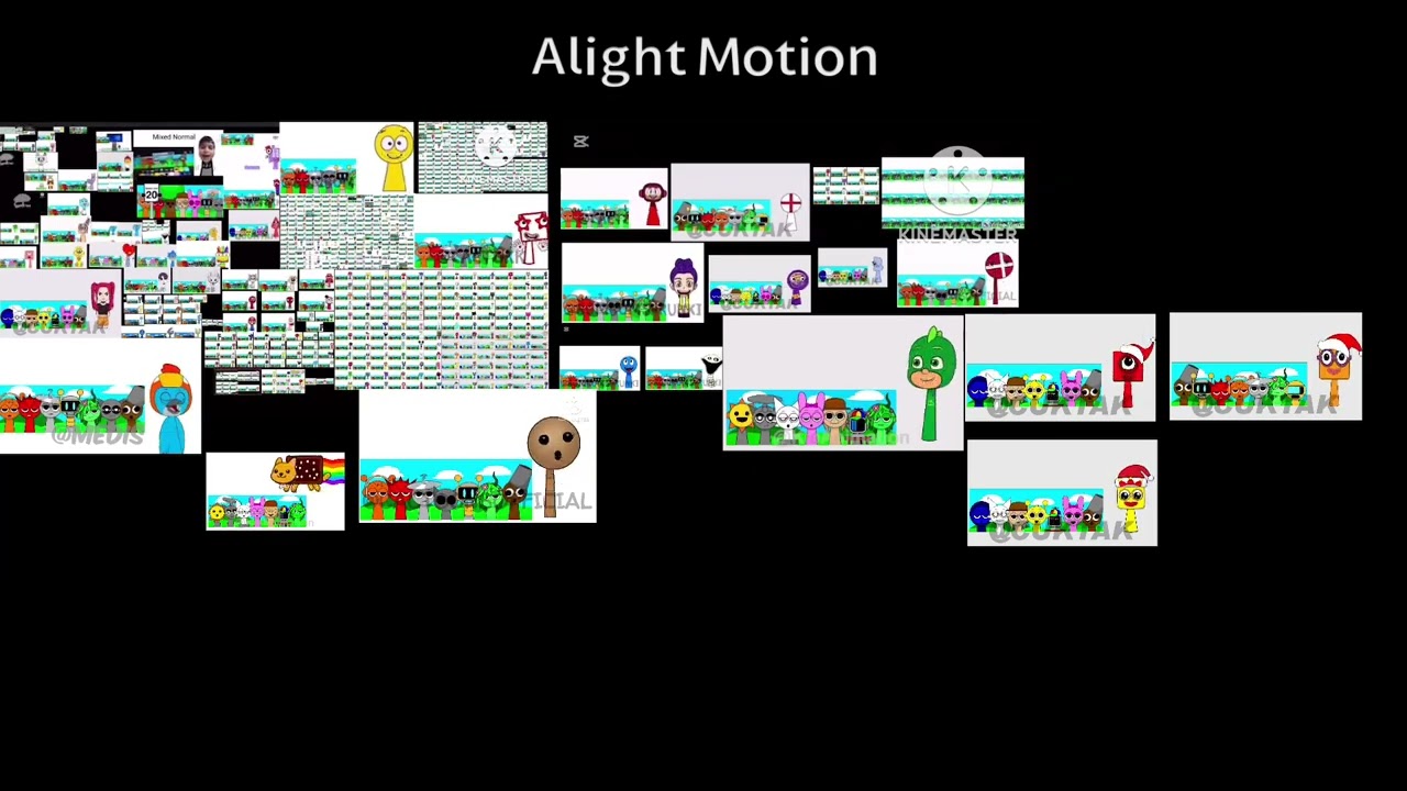 Sprunki OC MegaUltimateParsion 308 #cactukk #bombom #animation