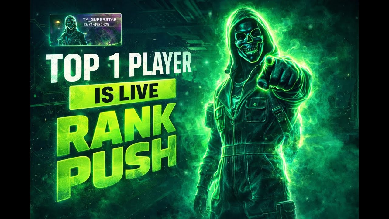 FREE FIRE LIVE STREAM 🔥 | Squad Rush + Ranked Push
