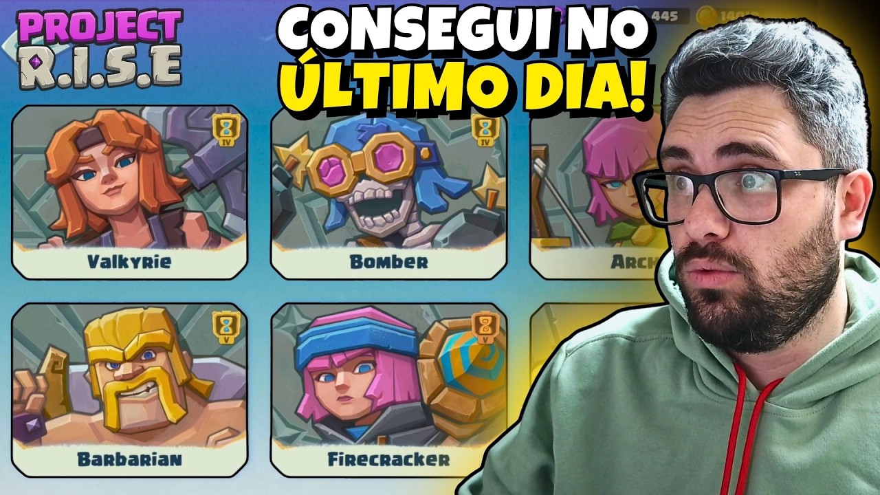 FIM DO BETA do RPG do CLASH e como ficou minha conta!