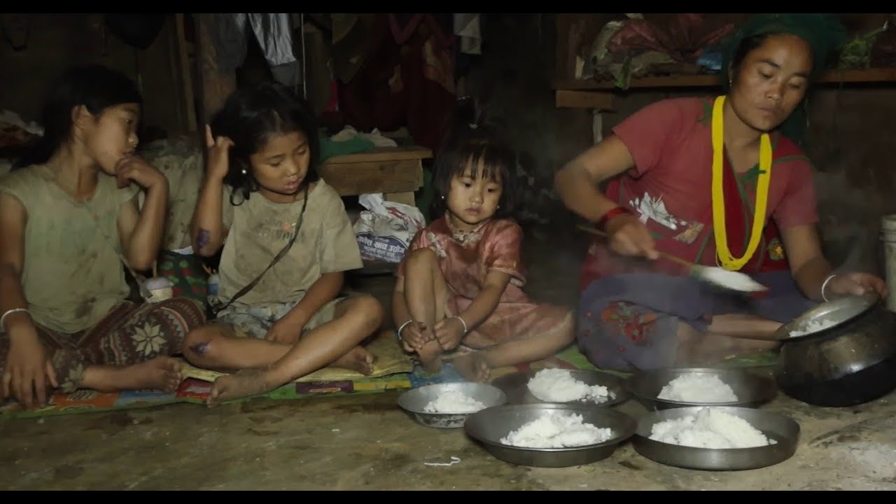 Nepali village life || Primitive life