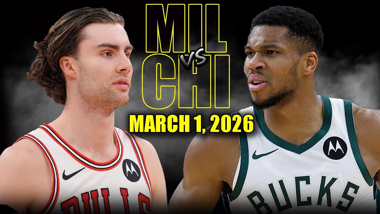 Milwaukee Bucks vs Chicago Bulls Full Game Highlights – March 1, 2026 | NBA Season