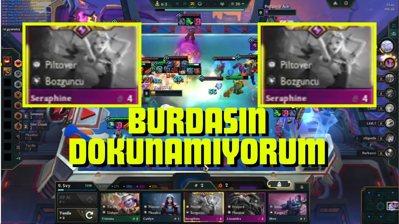 BURADASIN DOKUNAMIYORUM ÇOK SAÇMA - TFT SET 16