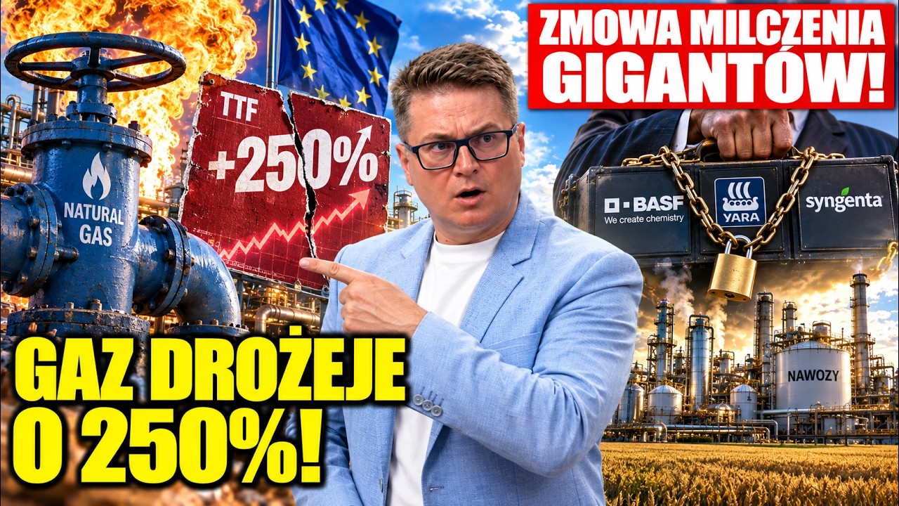 GAZ, NAWOZY I TWOJE JEDZENIE. Ukryty mechanizm za 700 euro, kt&oacute;ry zniszczy portfele przed zimą!