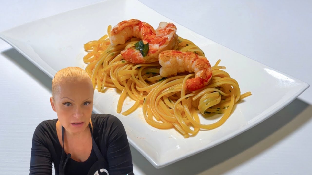Jak spr&aacute;vně připravit krevety. Krevetov&aacute; om&aacute;čka a linguine. Francouzsk&yacute; bisque.