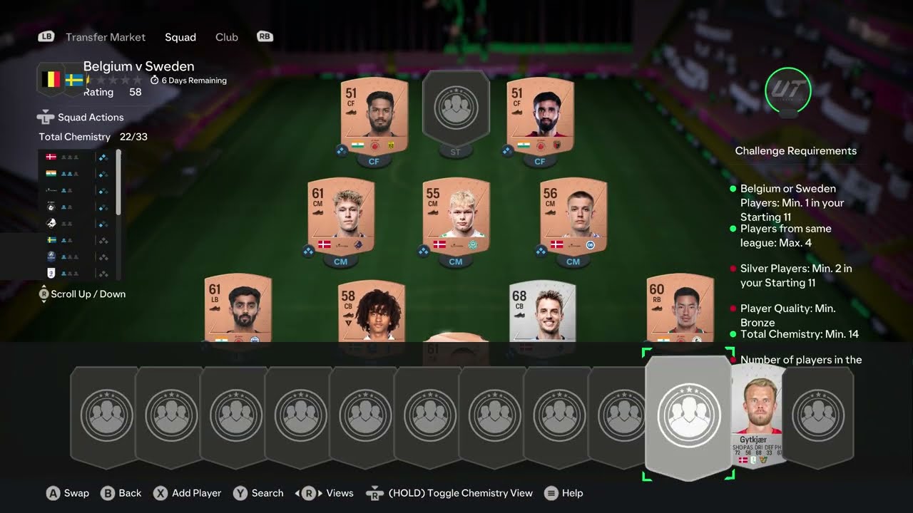 EAFC 24 SBC | MARQUEE MATCHUPS SBC | Belgium v Sweden SBC | CHEAPEST METHOD!! | by @Gamingmafia