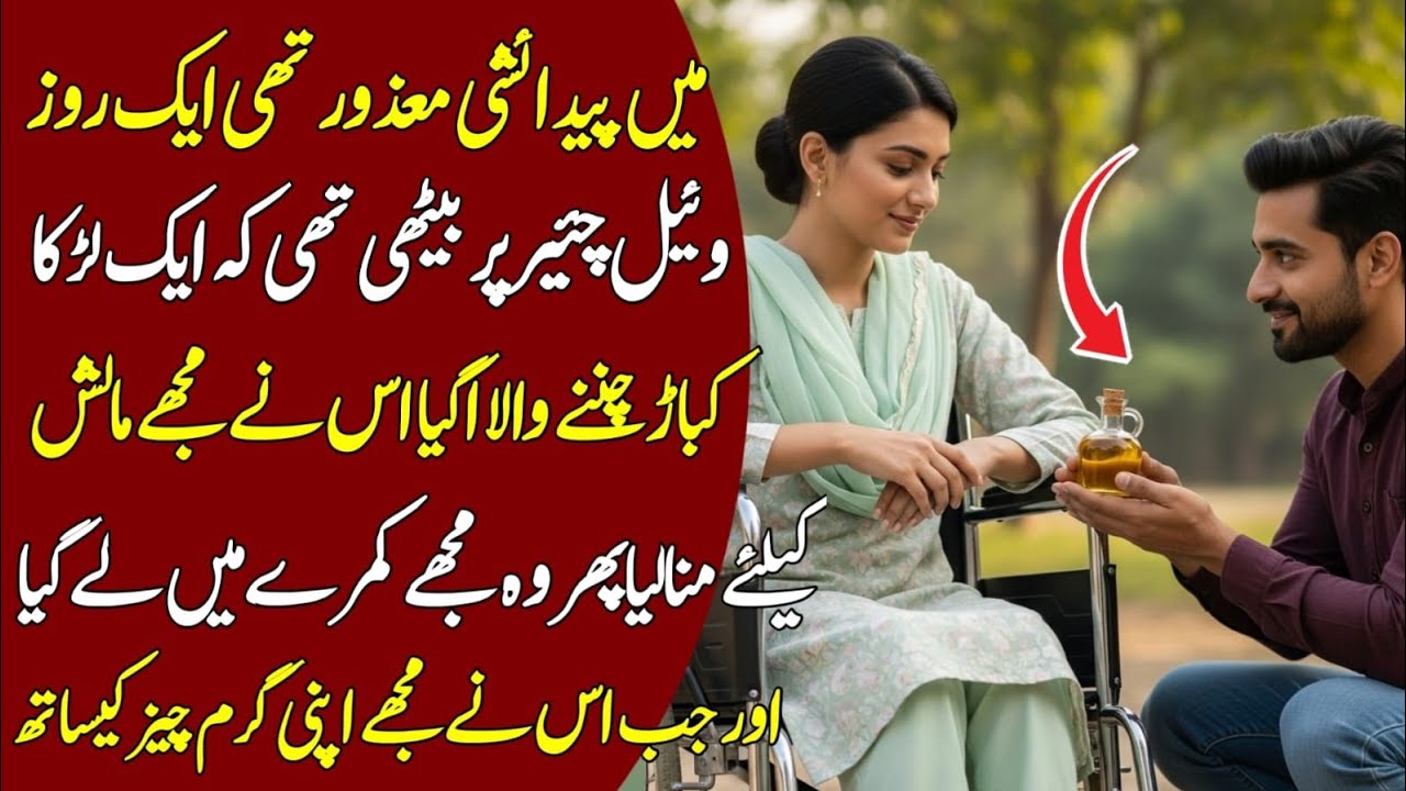 Mein Wheelchair py thi jb Aik larky ne Mujy sakoon diya - Real Emotional Stories - Sachi kahaniyan