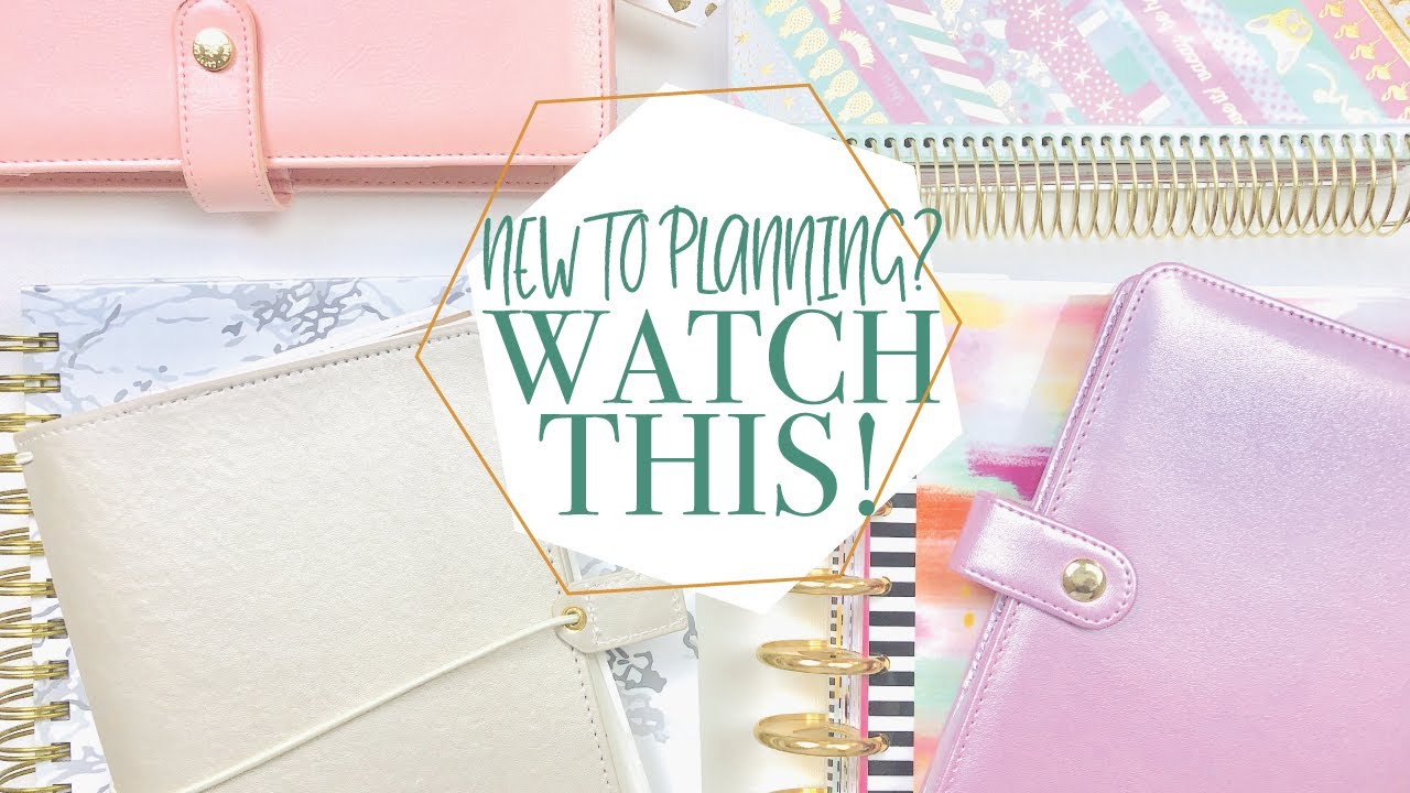Planner Newbie Tips | Choosing The Right Planner | The Stationery Muse