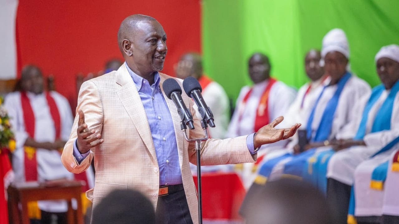 Live: Pres.Ruto Attending PEFA All Nations Gospel Church, Gikomba, Nairobi County