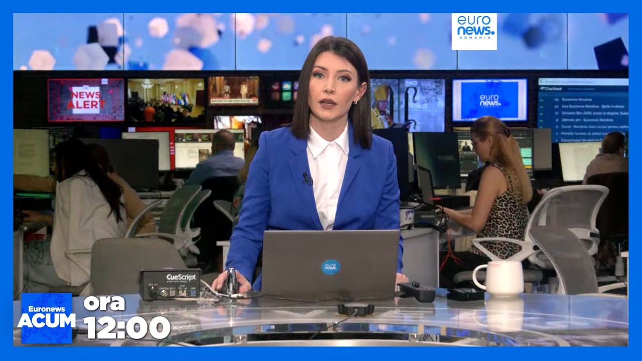 Știrile Euronews Rom&acirc;nia - de la ora 12:00 - 26 martie 2026